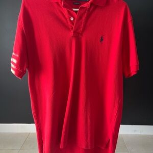 Polo by Ralph Lauren Bright Red Polo Shirt